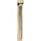 Ekena Millwork Thorton Block Rough Sawn Bracket w/ Offset Brace, Douglas Fir, 4"W x 18"D x 30"H BKT0402X18X30THR05RDF - alternate 4